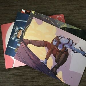 Disney Star Wars: Women of Star Wars postcards bundle #1 (Set of 5)